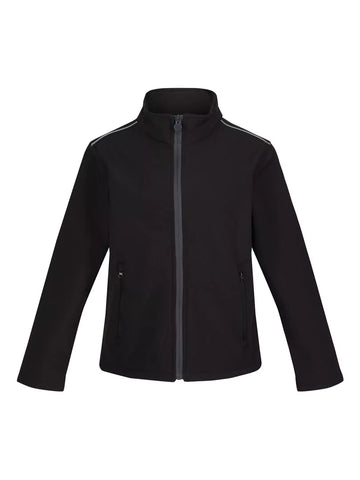 Veste Regatta Professional Fille Noir/Gris Polaire douce