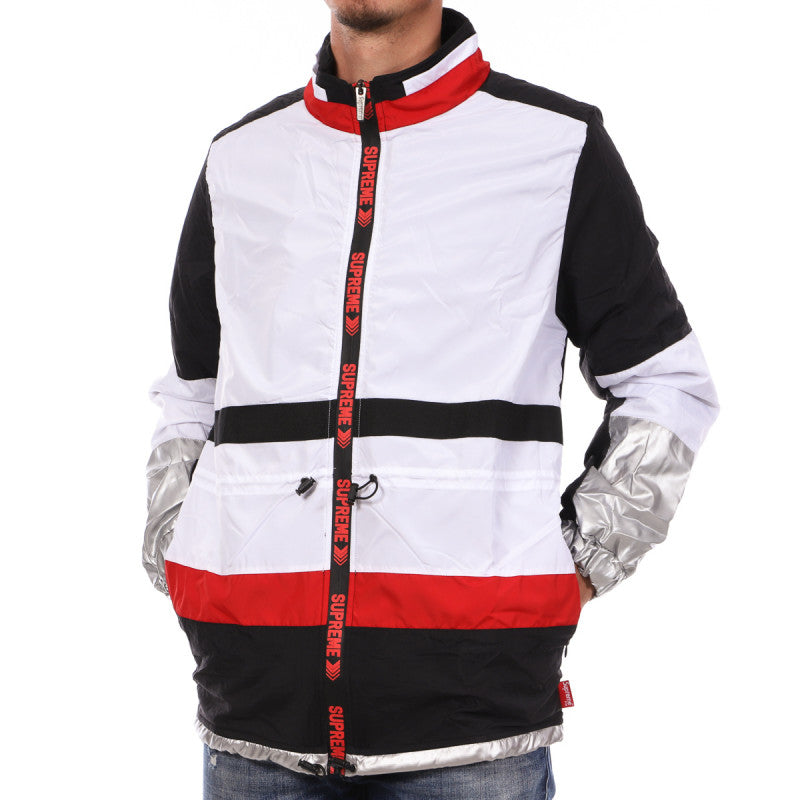 Veste Supreme Blanche/Noir Homme