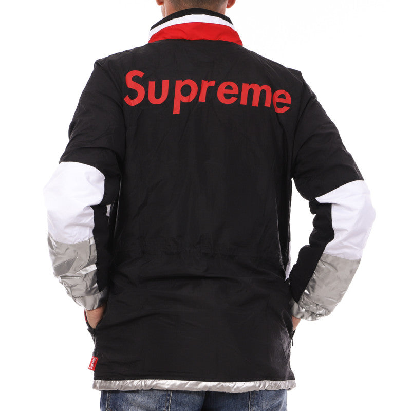 Veste Supreme Blanche/Noir Homme