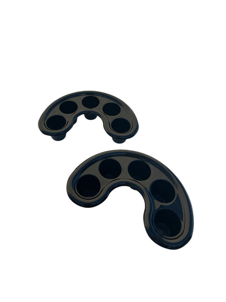x2 Bols de Manucure noir 15 cm – Kyvora