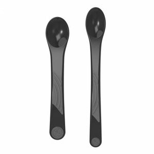 x2 Cuillères bébé Twistshake – Noires – 4 mois et +