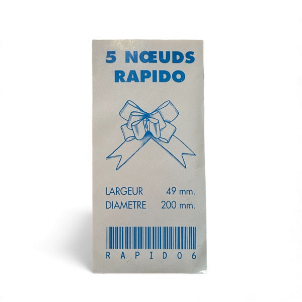 x5 Nœuds Rapido Orange