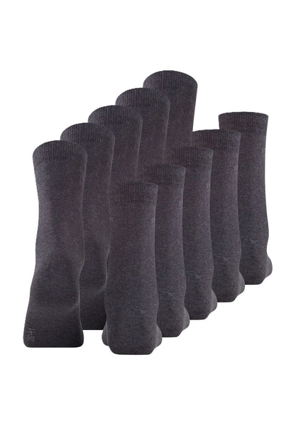 x5 paires de chaussettes Esprit - Femme - Noir clair