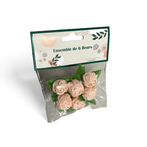 x6 Fleurs Décoratives