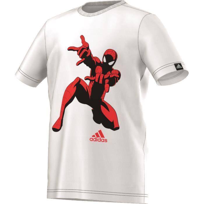 T-shirt  Adidas SpiderMan Blanc