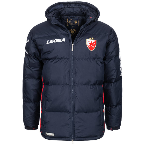 Doudoune Etoile Rouge de Belgrade Legea Homme Bleue/Rouge