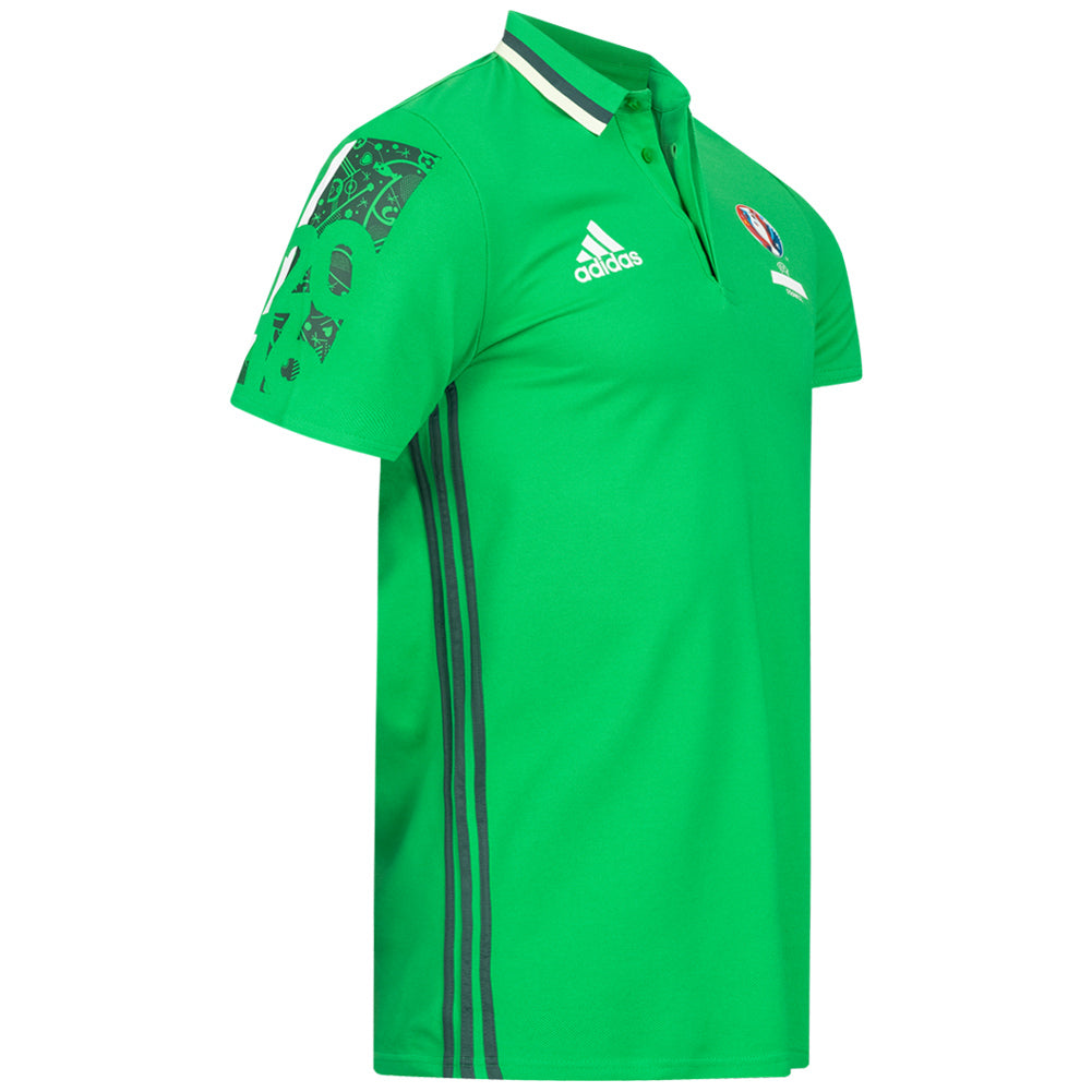 Polo Adidas Euro UEFA  Vert Homme