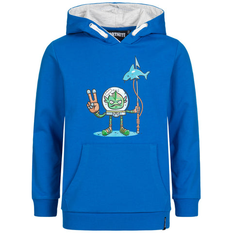 Sweat Capuche Fortnite Bleu