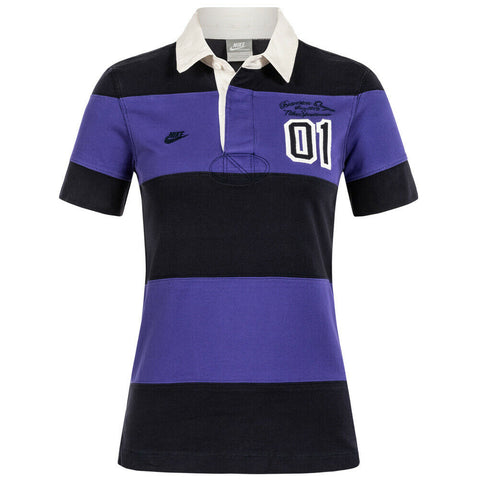 Polo Femme Nike Violet/Noir