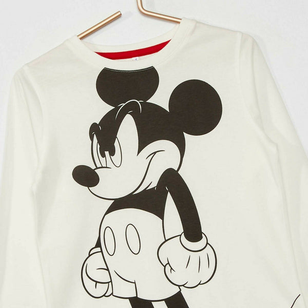 Sweat-shirt Disney Blanc Garçon