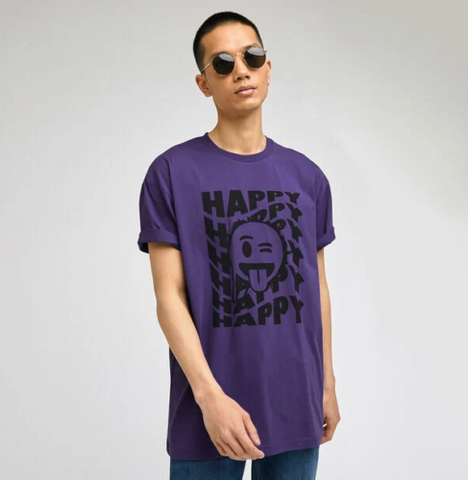 T-shirt Emoji Happy Homme