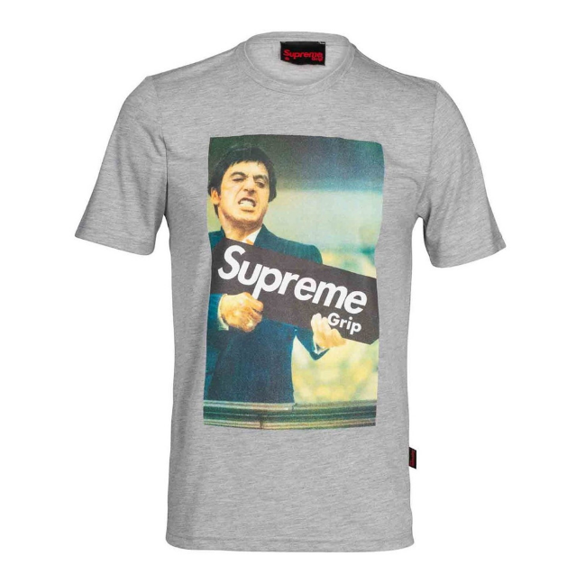 T-shirt Supreme Scarface Gris