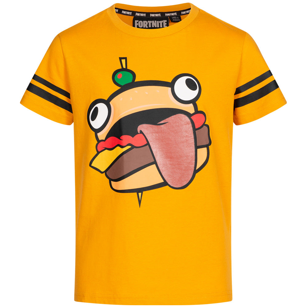 T-shirt Fortnite Enfant Orange